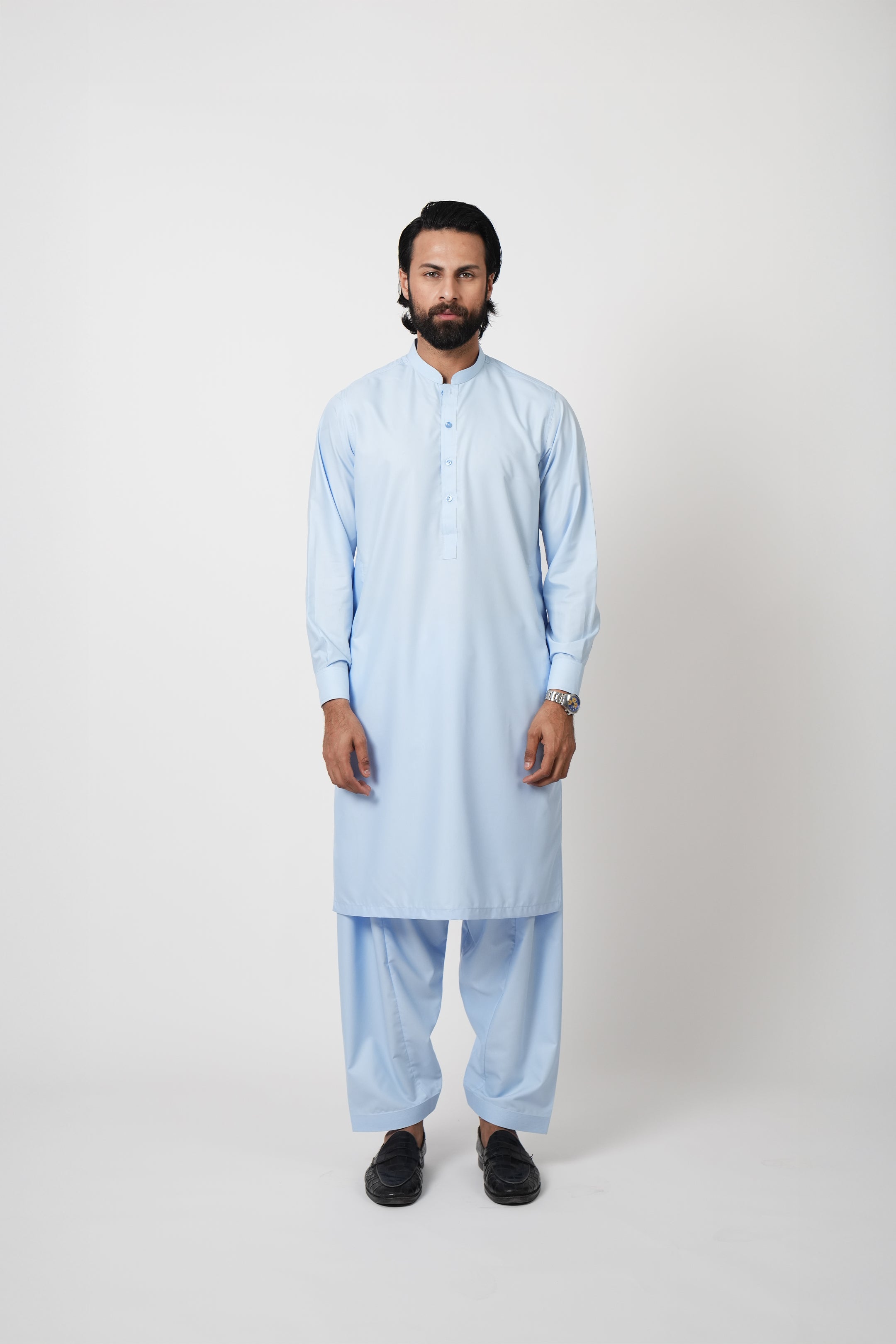 Sky Blue Wash n wear Shalwar Kameez