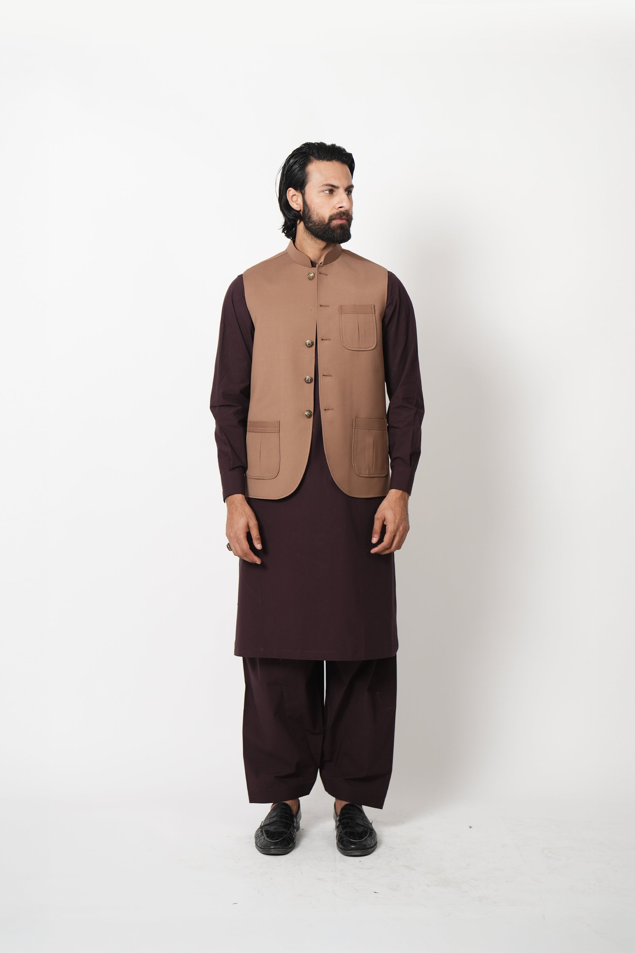 Chestnut Brown waistcoat
