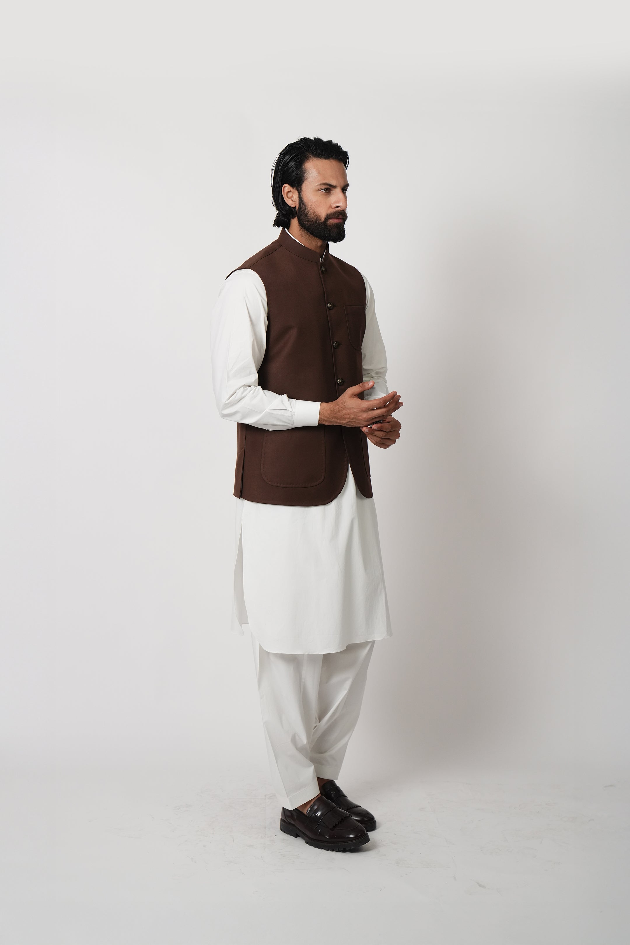 Dark Brown waistcoat