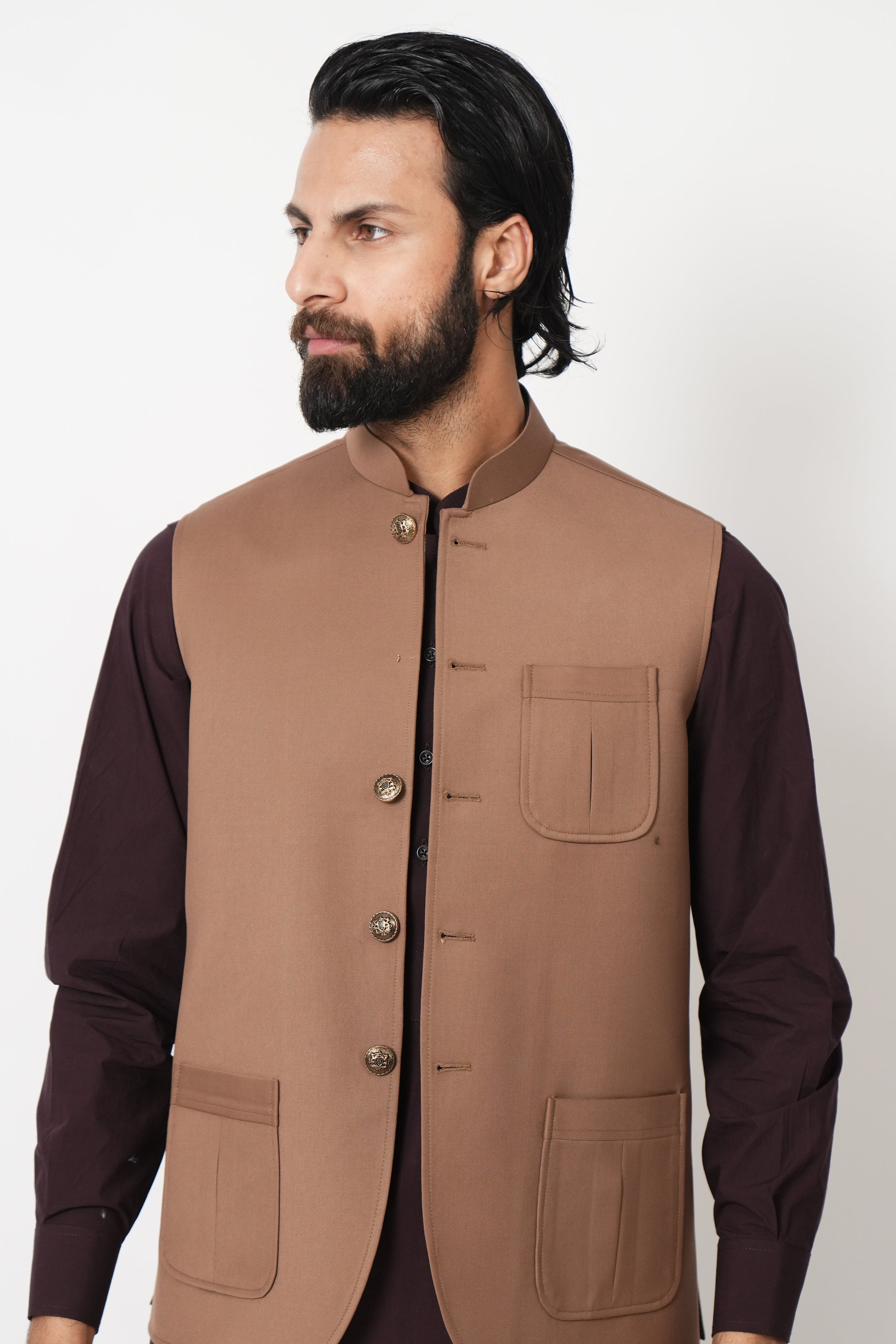 Chestnut Brown waistcoat