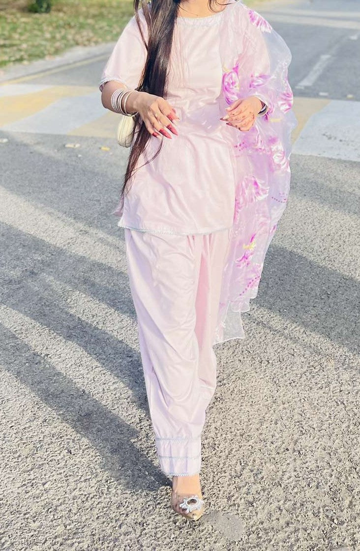 Kurti with Farshi Shalwar | outfit