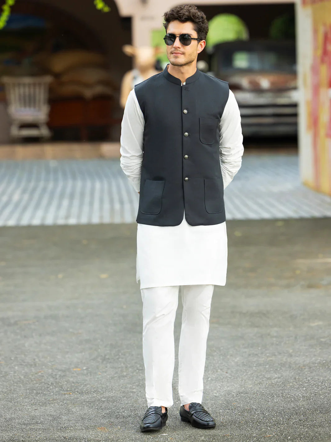 Grey Blended Waistcoat - ALET-WC-1002-R2