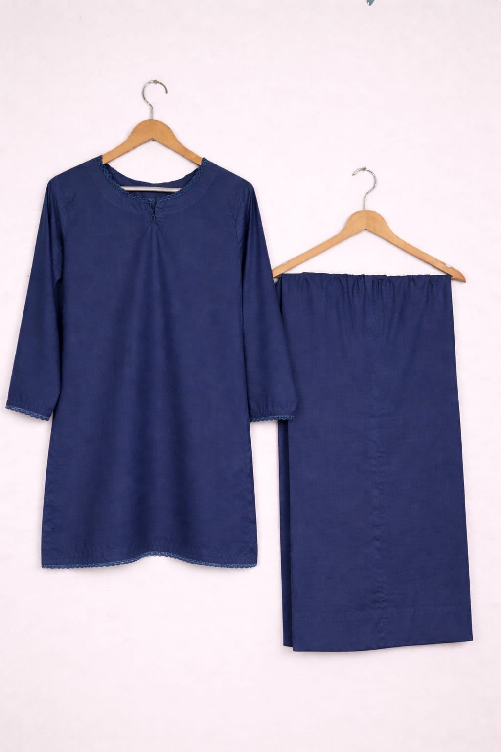 2 Piece Plain Lawn Suit