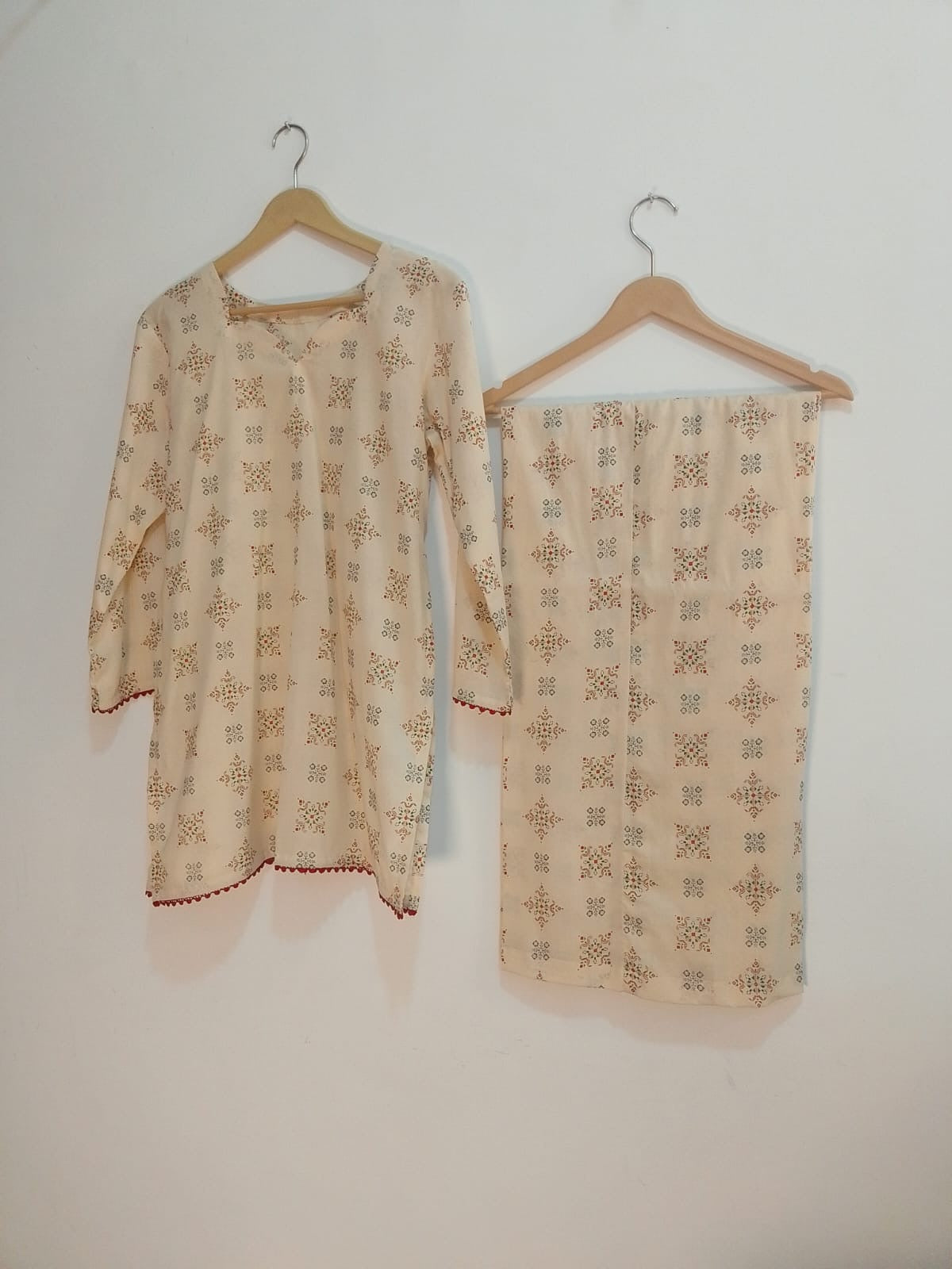 2 Piece Print Lawn Suit