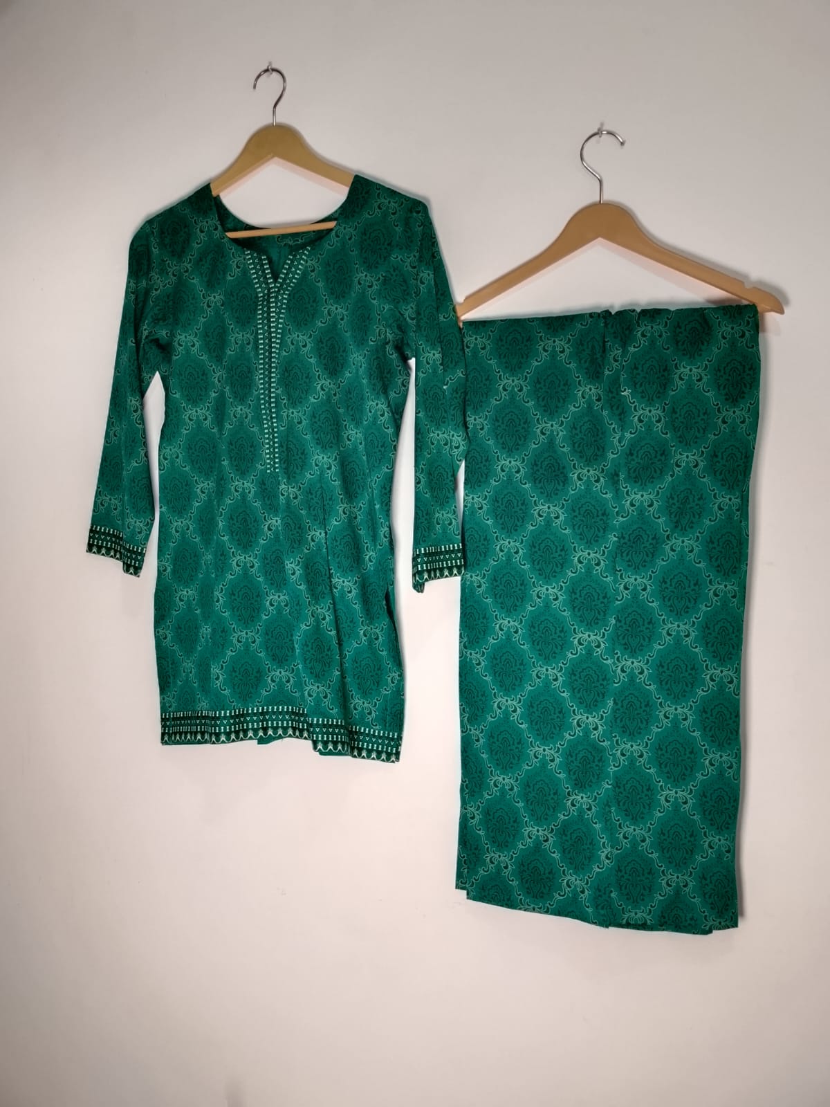 2 Piece Print Lawn Suit