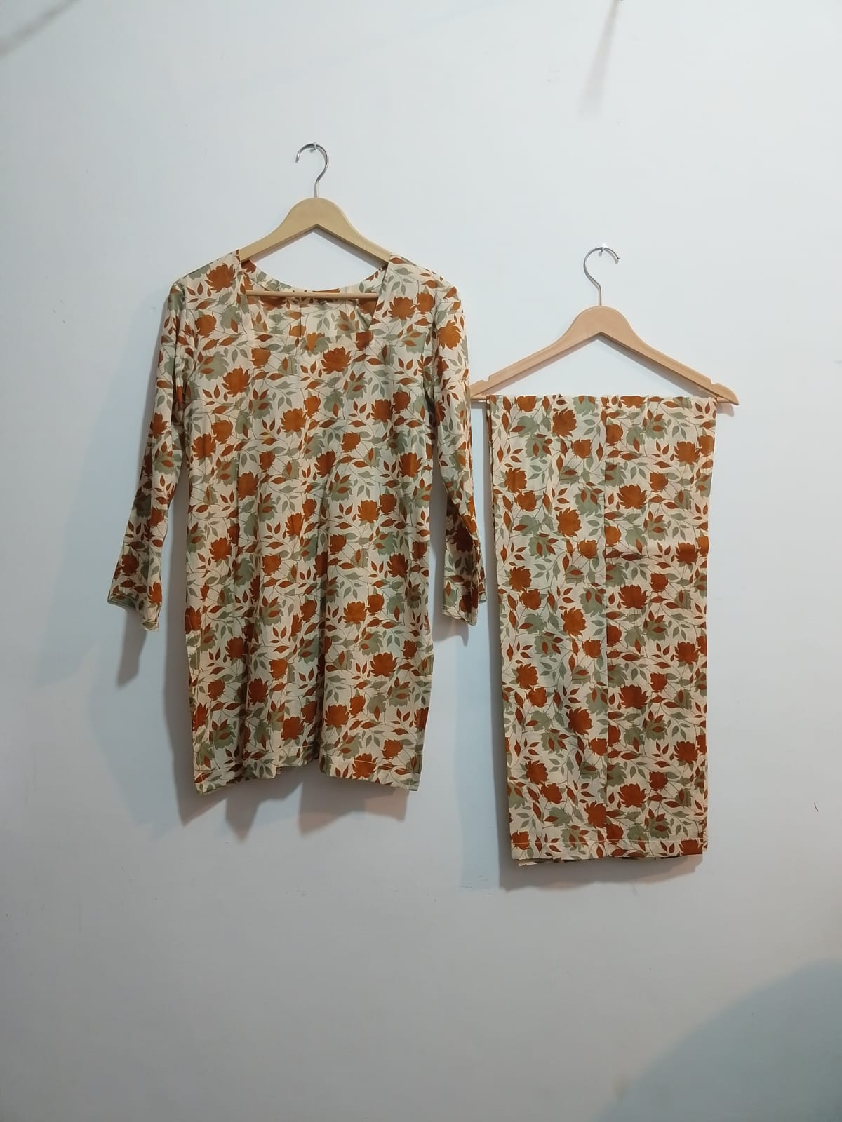 2pc Digital Lawn Print CordSet