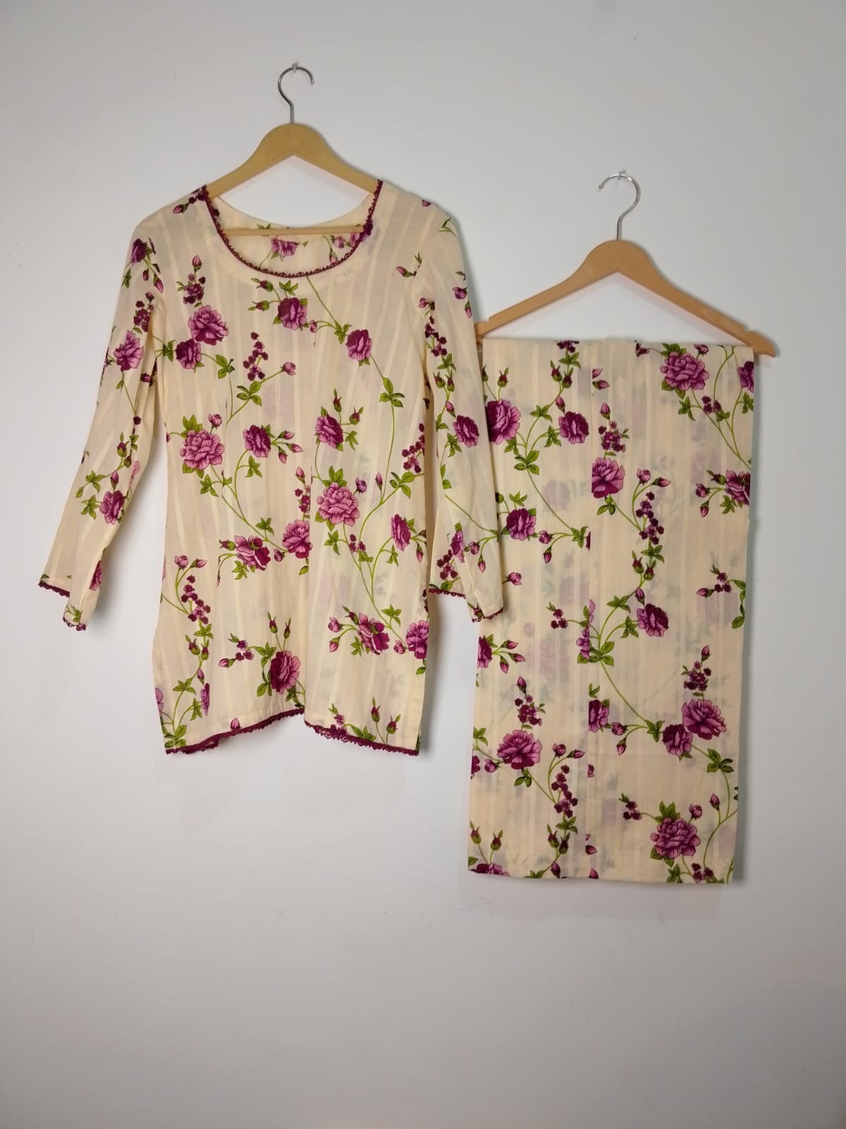 2 Piece Print Lawn Suit