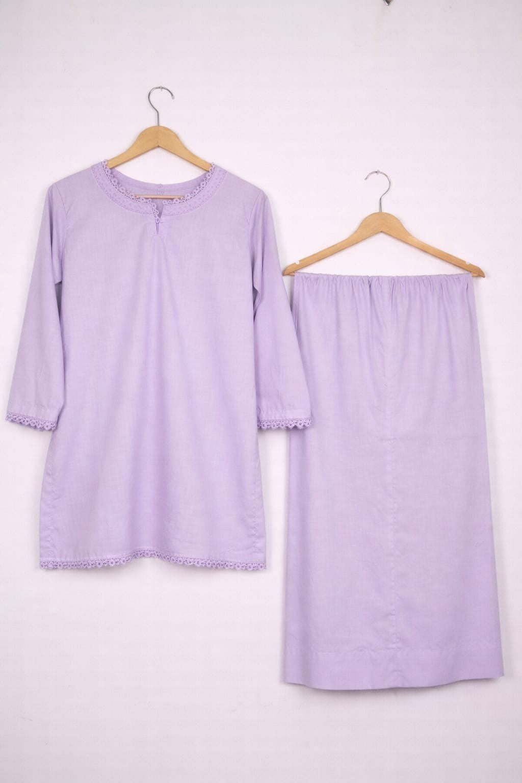 2 Piece Plain Lawn Suit
