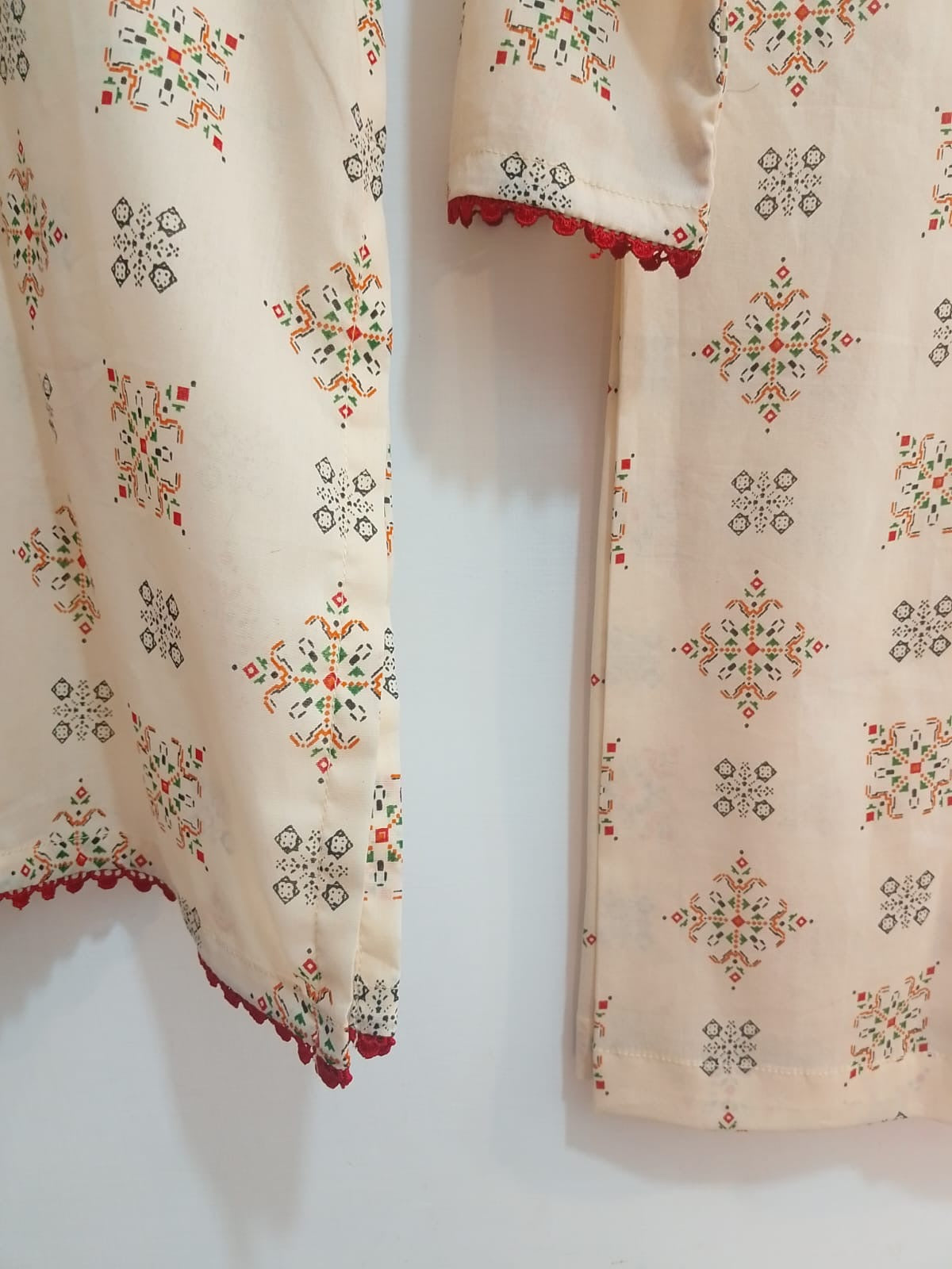 2 Piece Print Lawn Suit