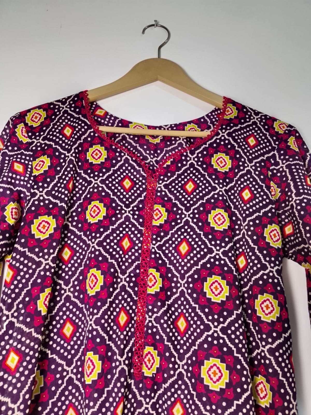 2 Piece Print Lawn Suit