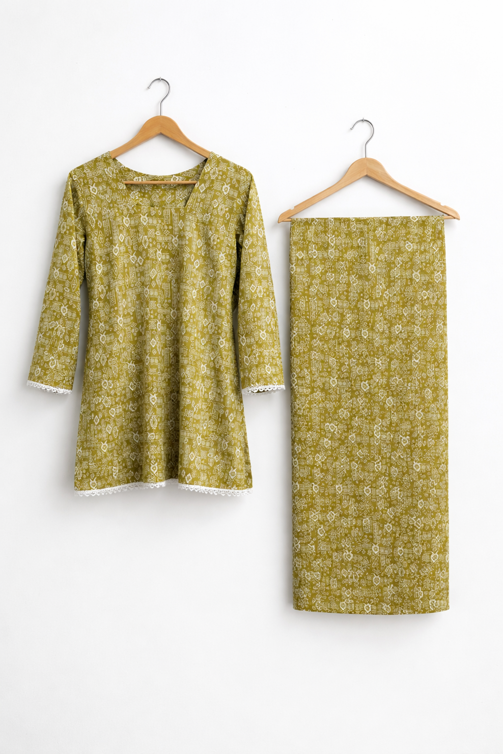 2pc Digital Lawn Print Shirt And Trouser