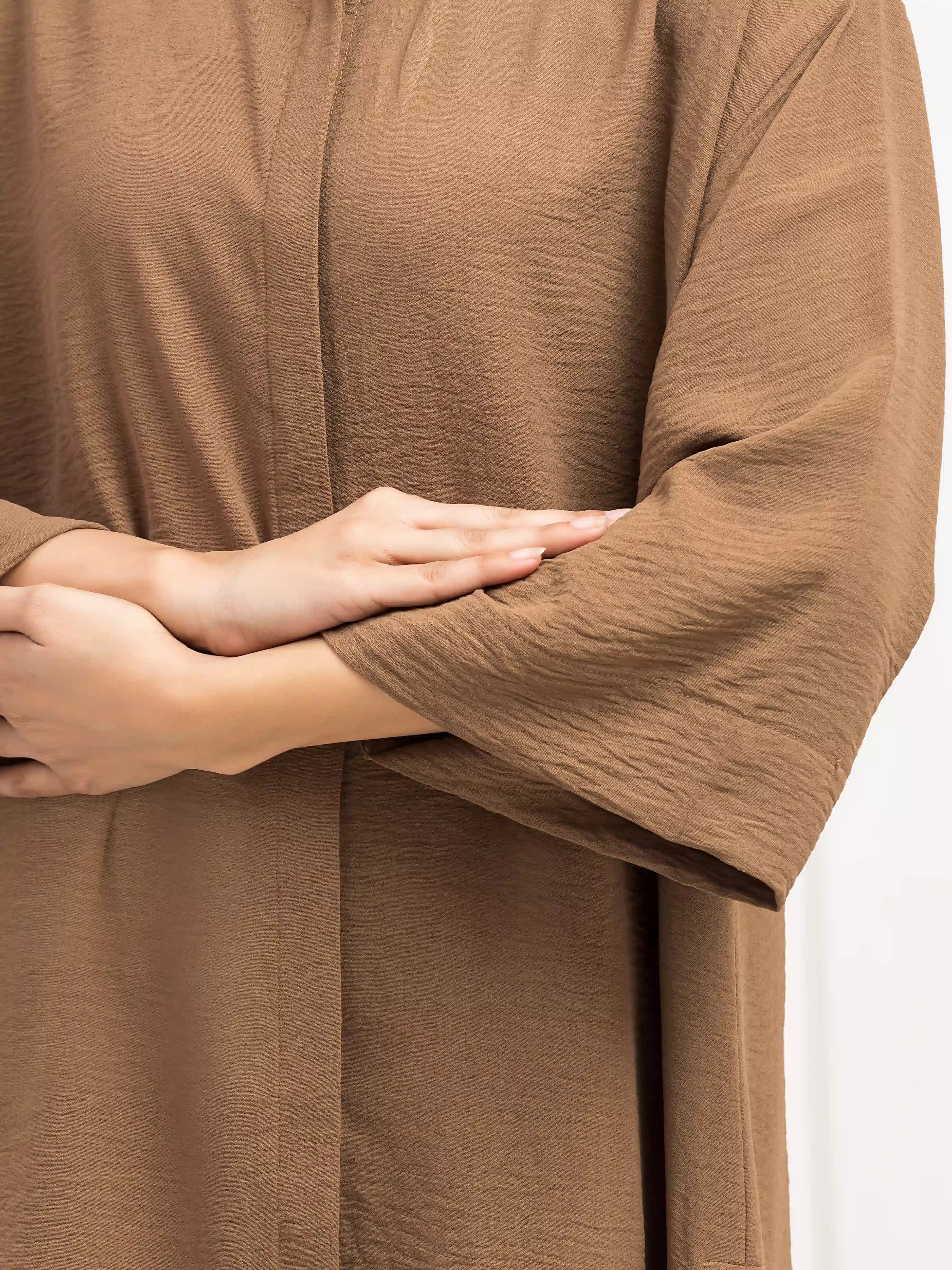 Pret Solid Crepe Polyester Co-Ord Set – 2 Piece