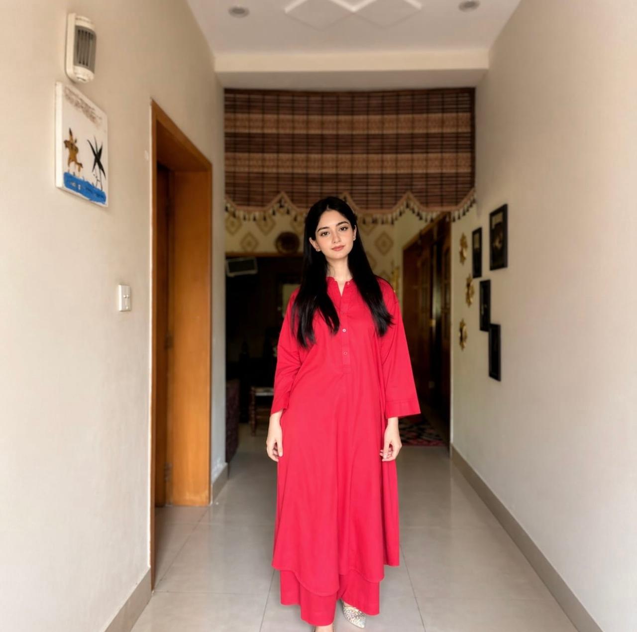2PC Long Shirt With Plazoo