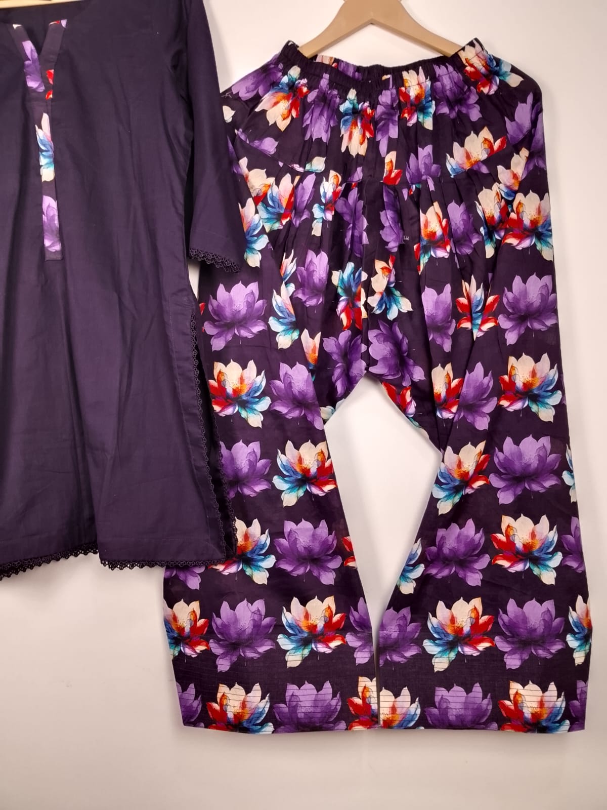 2 Piece Lawn Suit
