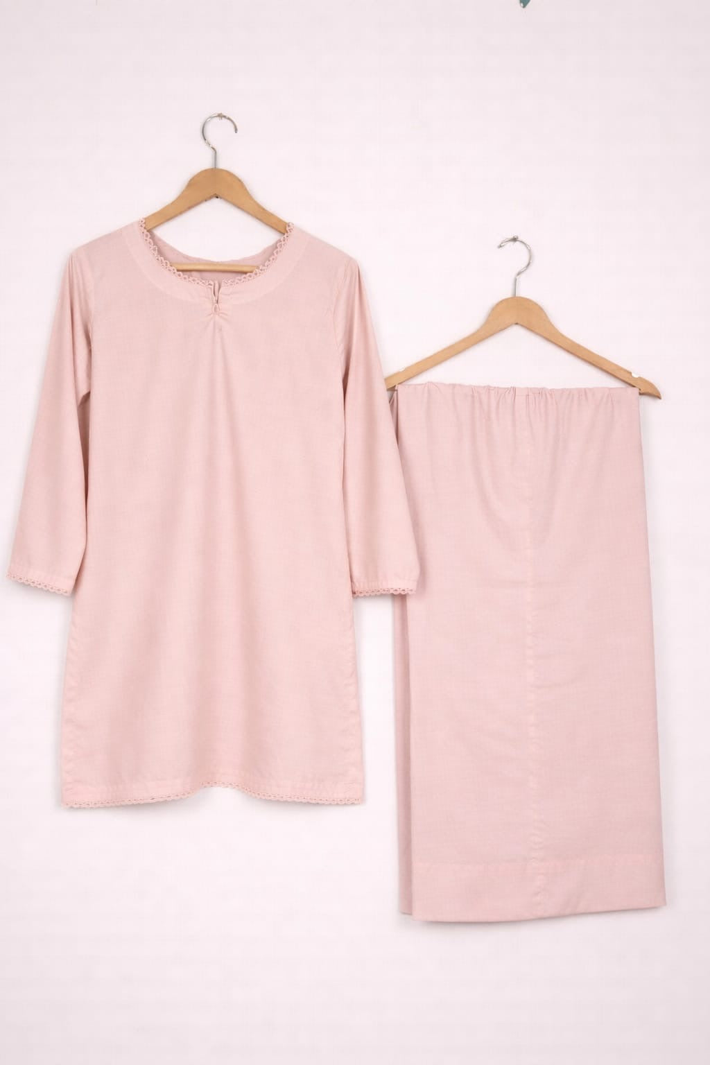 2 Piece Plain Lawn Suit