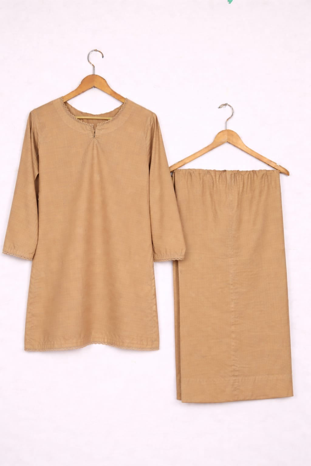 2 Piece Plain Lawn Suit