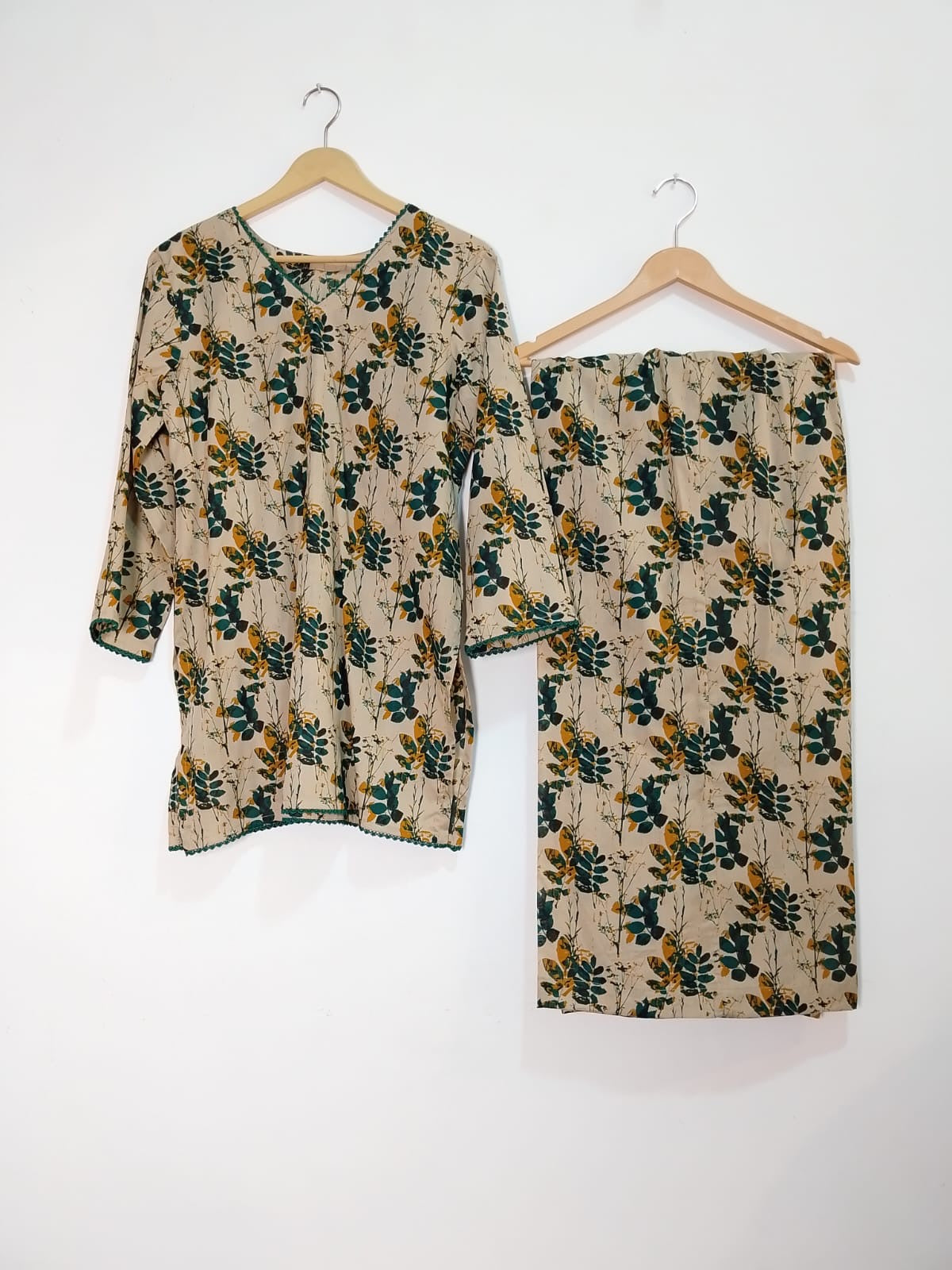 2 Piece Print Lawn Suit