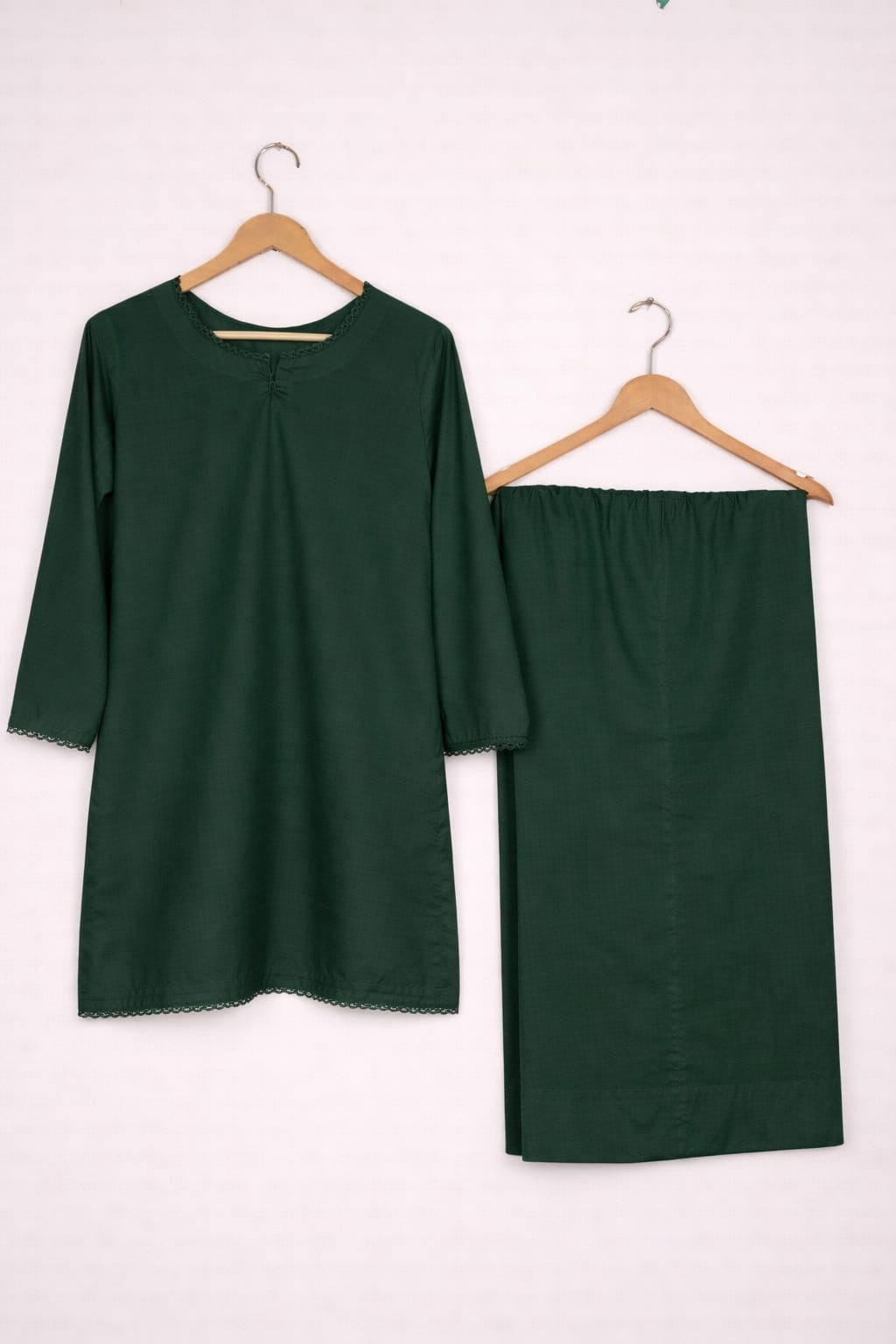 2 Piece Plain Lawn Suit
