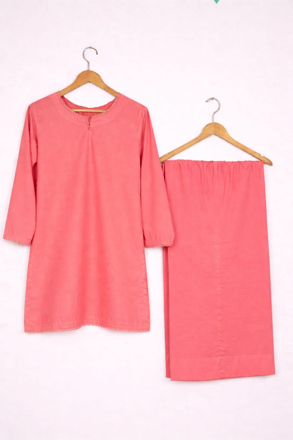 2 Piece Plain Lawn Suit